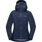 Norr⌀na Women's Falketind Gore-Tex Paclite Jacket Indigo Night