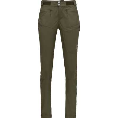 Norr⌀na Womens' Femund Flex1 Lightweight Pants Olive Night