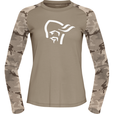 Norr⌀na Women's Femund pureUll Long Sleeve Winter Twig