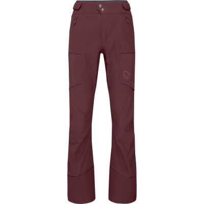 Norr⌀na Women's Lyngen Hiloflex200 Slim Pants Tawny Port