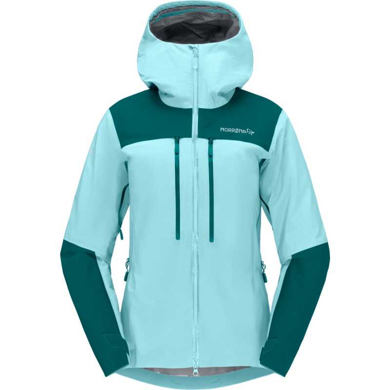 Norr⌀na Women's Trollveggen Gore-Tex Pro Light Jacket Clearwater