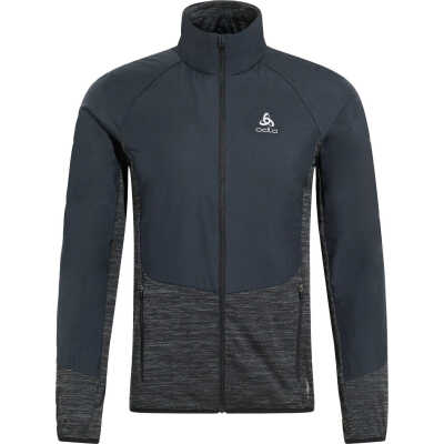 Odlo Men's Run Easy Warm Hybrid Jacket Black - Black
