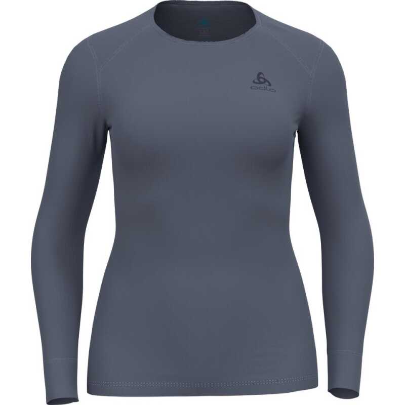 Odlo Women's Active Warm ECO Baselayer Shirt Folkstone Gray Odlo Women's Active Warm ECO Baselayer Shirt Folkstone Gray