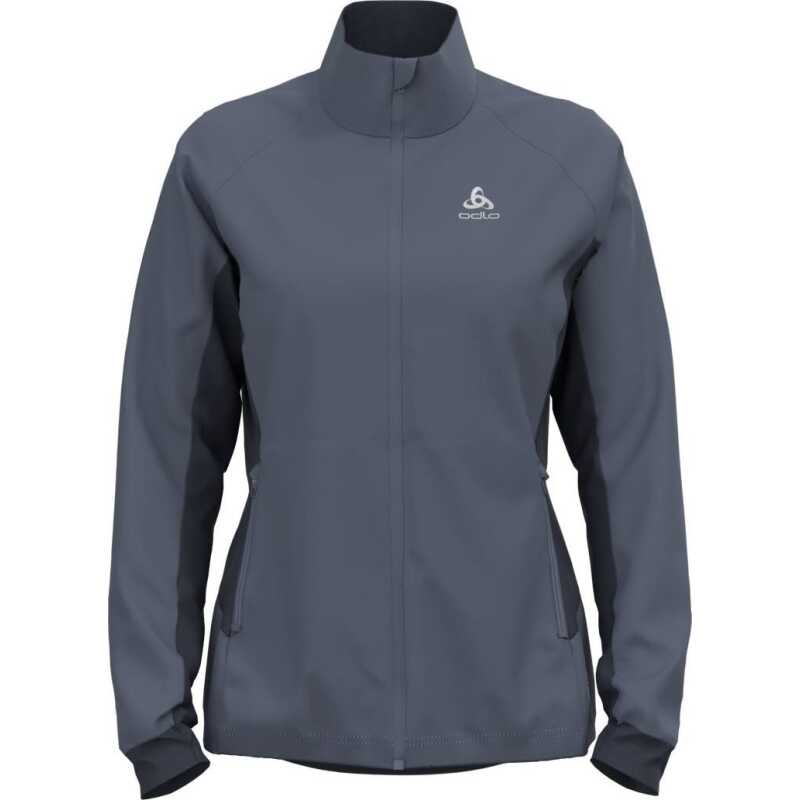 Odlo Women's Jacket Brensholmen Folkstone Gray/India Ink