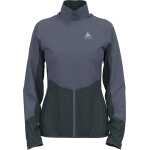 Odlo Women's Run Easy Warm Hybrid Jacket India Ink/Folkstone Gray