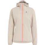 Odlo Women's Zeroweight Waterproof Jacket Silver Cloud/Live Wire