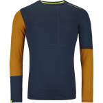 Ortovox Men's 185 Rock'N'Wool Long Sleeve Deep Ocean