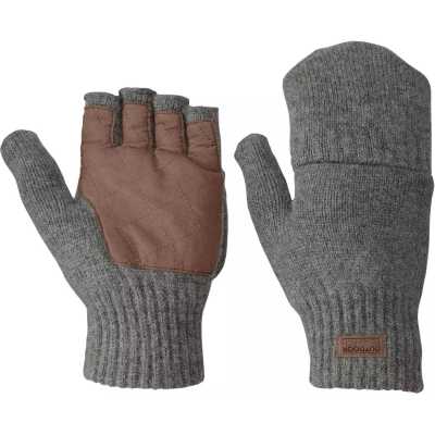 Outdoor Research Men's Lost Coast Fingerless Mitt Pewter