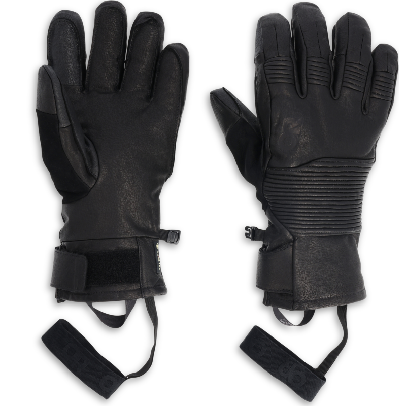 Outdoor Research Men's Point N Chute Gore-Tex Sensor Gloves Black Outdoor Research Men's Point N Chute Gore-Tex Sensor Gloves Black