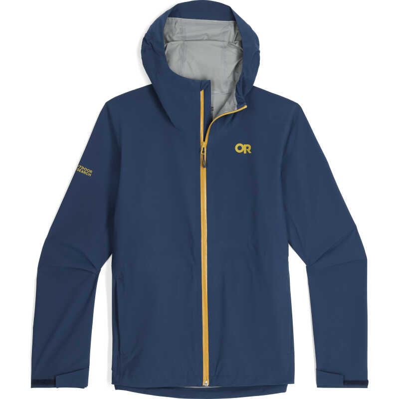 Outdoor Research Men's Stratoburst Stretch Rain Jacket Cenote Outdoor Research Men's Stratoburst Stretch Rain Jacket Cenote