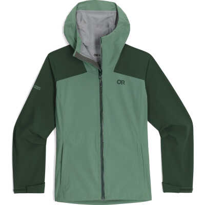 Outdoor Research Women's Stratoburst Stretch Rain Jacket Balsam/Grove