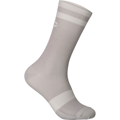 POC Lure MTB Sock Long Light Sandstone Beige/Moonstone Grey