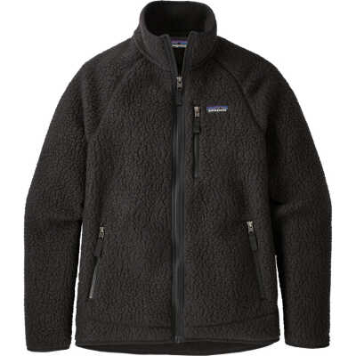 Patagonia Men's Retro Pile Fleece Jacket Black