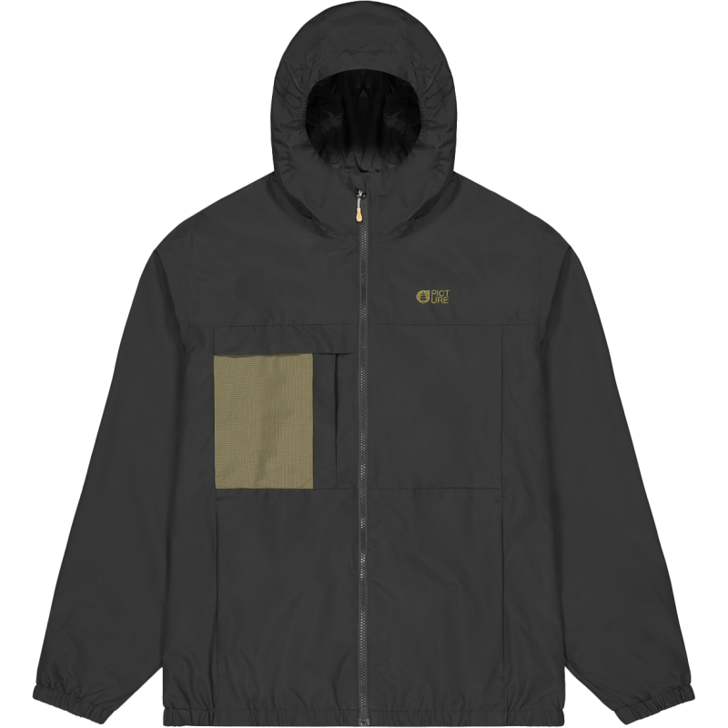 Picture Organic Clothing Men's Stall Jacket Black Picture Organic Clothing Men's Stall Jacket Black