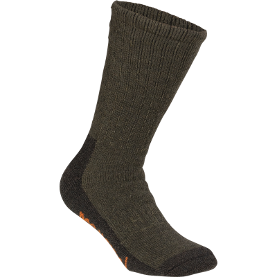 Pinewood Hunters Terry Wool Socks Green/Dark Green