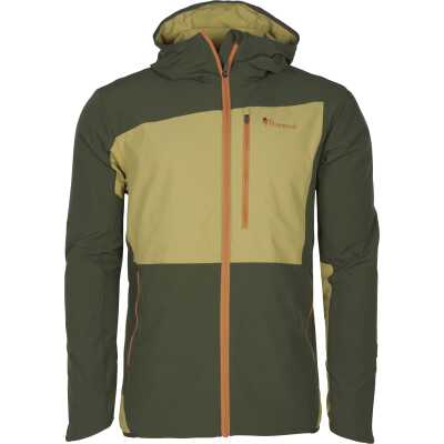Pinewood Men's Abisko Light Stretch Jacket Goldenhay/Mossgreen