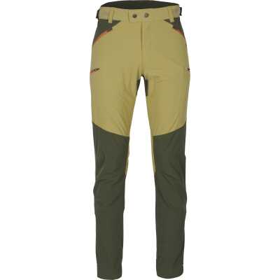 Pinewood Men's Abisko Light Stretch Pants Goldenhay/Mossgreen