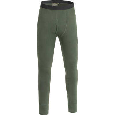 Pinewood Men's Abisko Merino Base Layer Pants Dark Moss Green