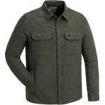 Pinewood Men's Värnamo Overshirt Dark Green Melange
