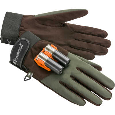 Pinewood Quick Reloader Gloves Moss Green/Dark Brown