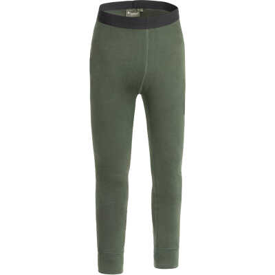 Pinewood Women's Abisko Merino Base Layer Pants Dark Moss Green