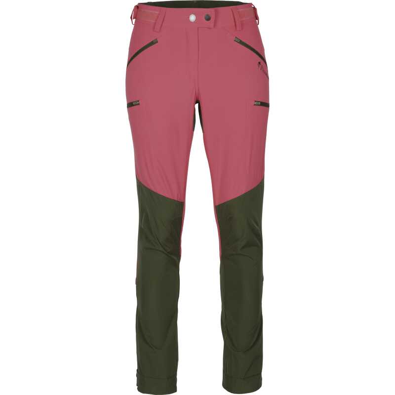 Pinewood Women's Abisko/Brenton Trousers Pink Blush/Mossgreen