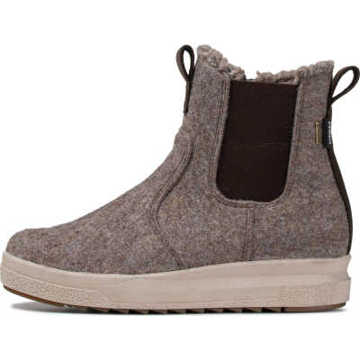 Pomar Women's Kevo GORE-TEX Ankle Boot Sand Felt/bark Micro