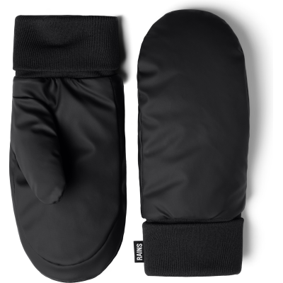 Rains Puffer Mittens Black