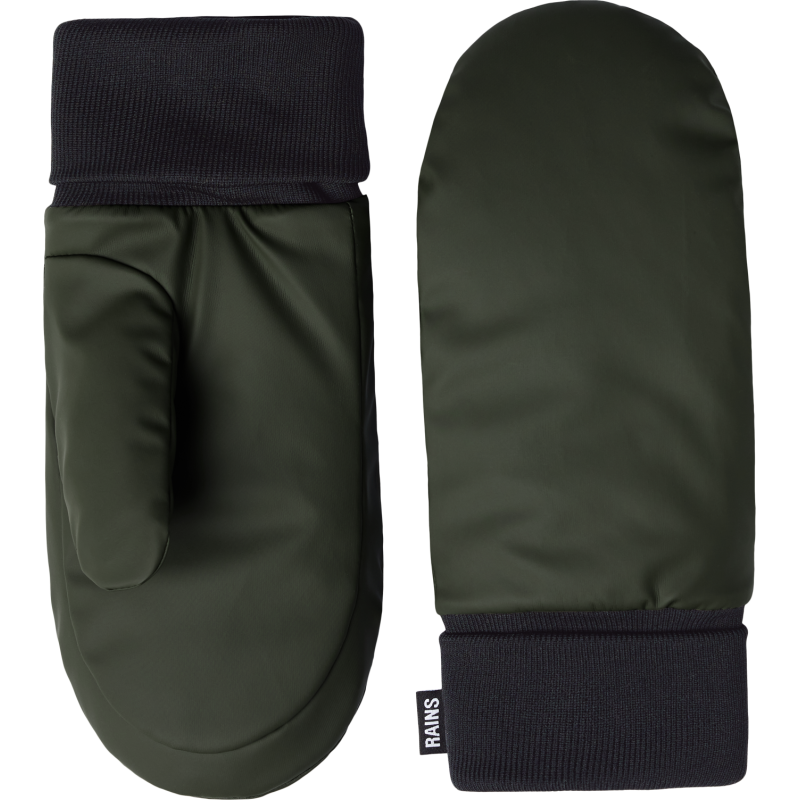 Rains Puffer Mittens Green