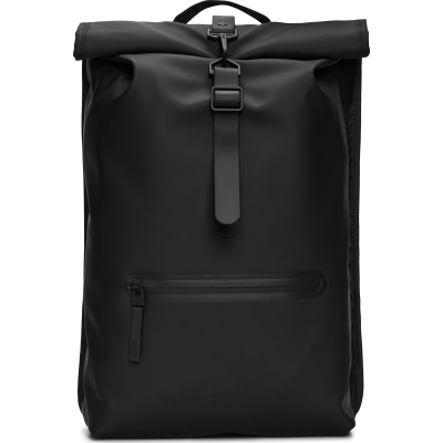 Rains Rolltop Rucksack W3 Black