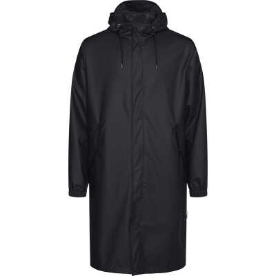 Rains Unisex Fishtail Parka Black