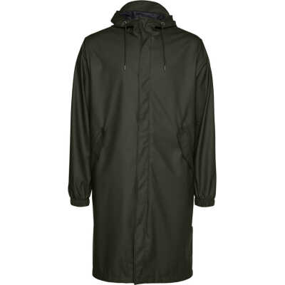 Rains Unisex Fishtail Parka Green