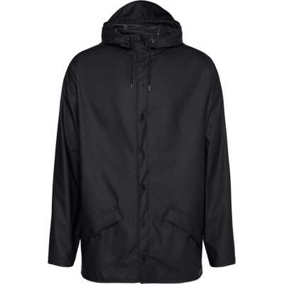 Rains Unisex Jacket Black