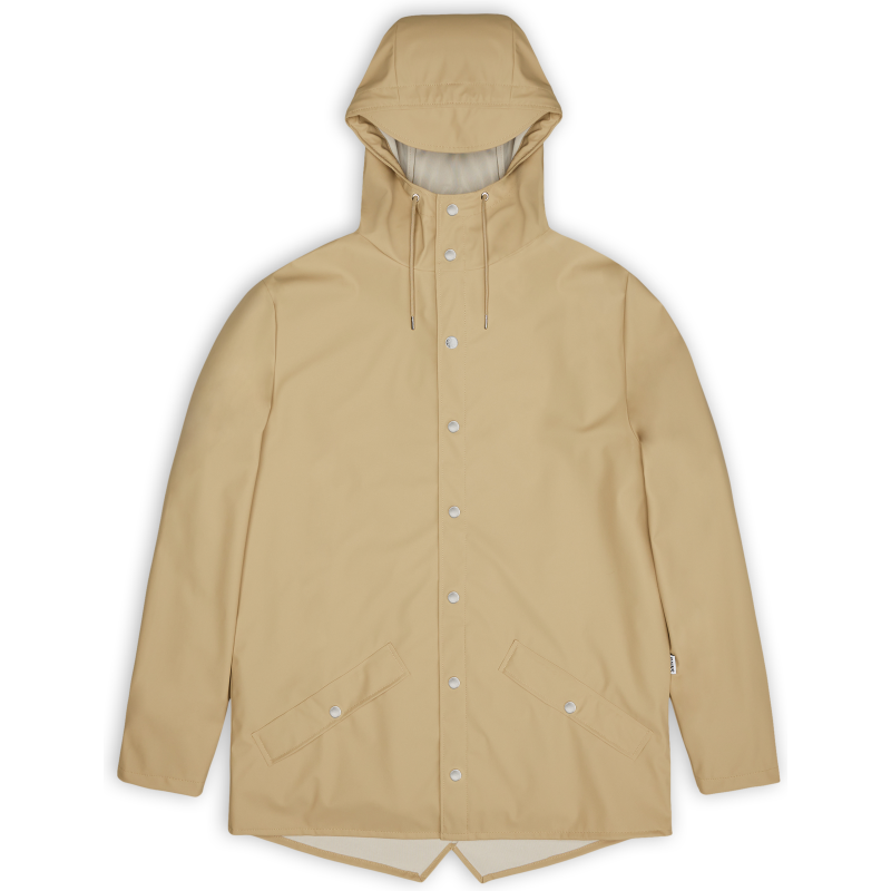 Rains Unisex Jacket Sand Rains Unisex Jacket Sand