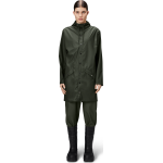 Rains Unisex Long Jacket Green