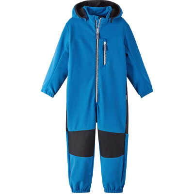 Reima Kids' Softshell Overall Nurmes Blue