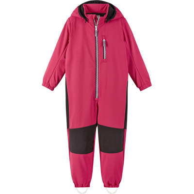 Reima Kids' Softshell Overall Nurmes Bright Berry