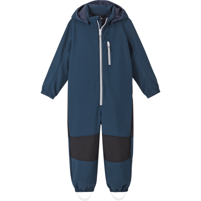 Reima Kids' Softshell Overall Nurmes Navy