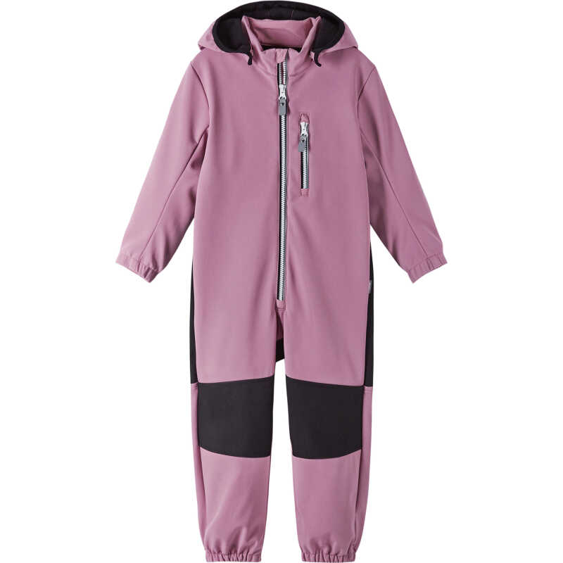 Reima Kids' Softshell Overall Nurmes Pink