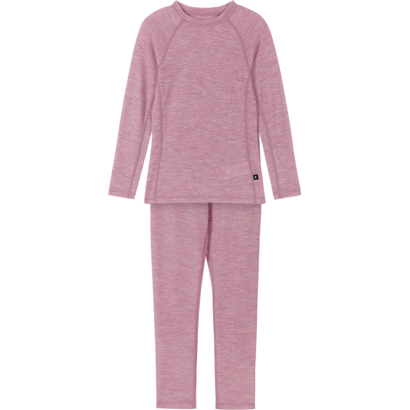 Reima Kids' Thermal Set Kinsei Grey Pink Reima Kids' Thermal Set Kinsei Grey Pink