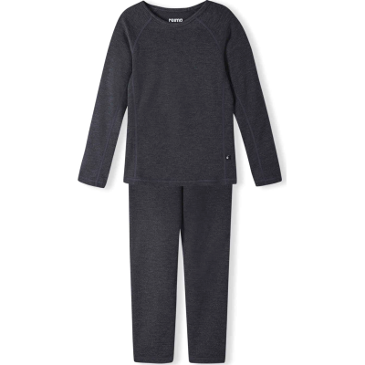 Reima Kids' Thermal Set Lani Black Melange