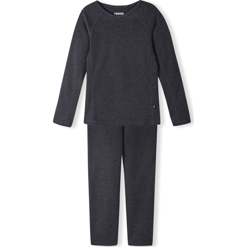 Reima Kids' Thermal Set Lani Black Melange