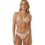 Rip Curl Women's Block Party Adjustable Halter Bright Peach