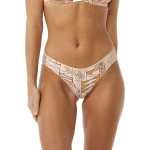 Rip Curl Women's Block Party Cheeky Pant Bright Peach