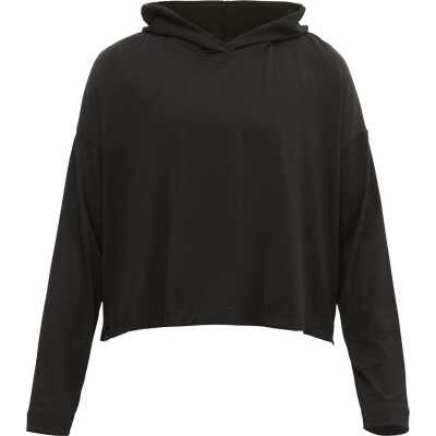 Röhnisch Women's Soft Cropped Hoodie Black