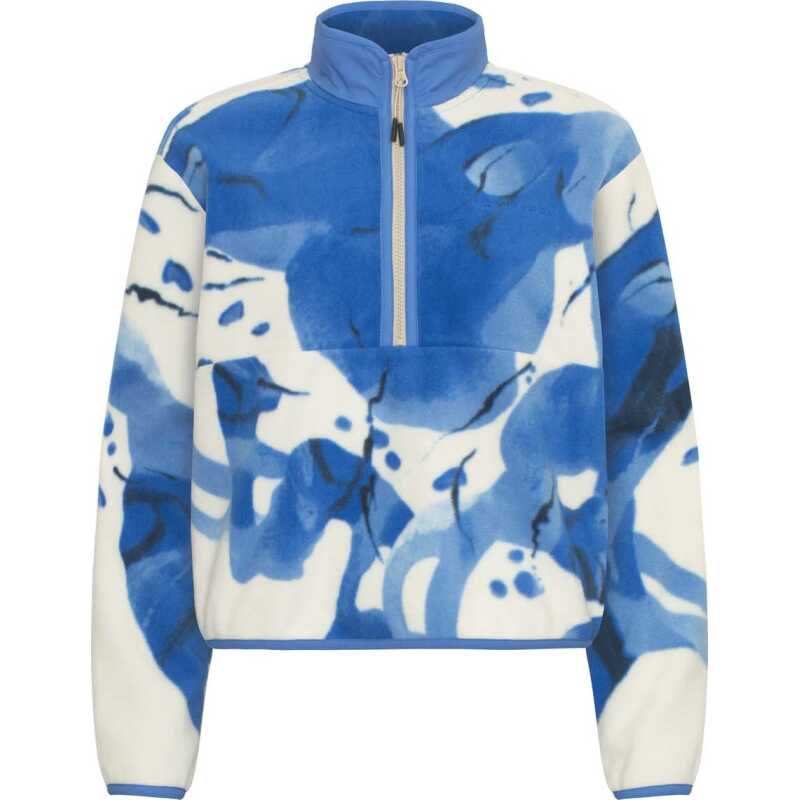 Röhnisch Women's Thermal Half Zip Fleece Blue Aquarelle Röhnisch Women's Thermal Half Zip Fleece Blue Aquarelle