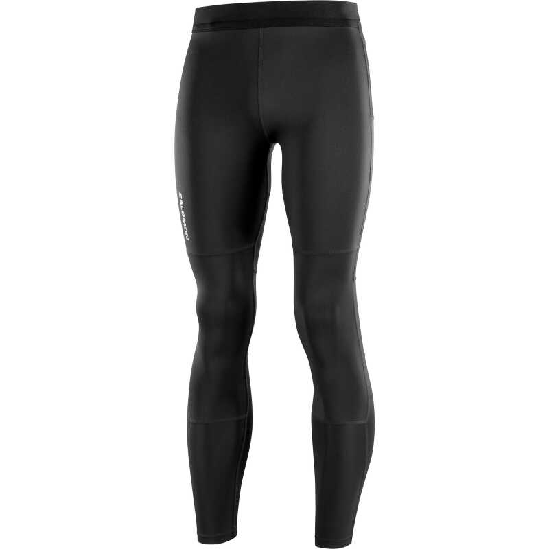 Salomon Men's Cross Run Tight Deep Black