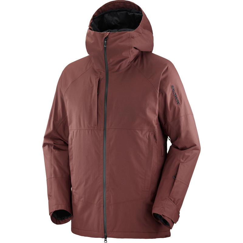 Salomon Men's Transfer Puff Jacket Rum Raisin Salomon Men's Transfer Puff Jacket Rum Raisin