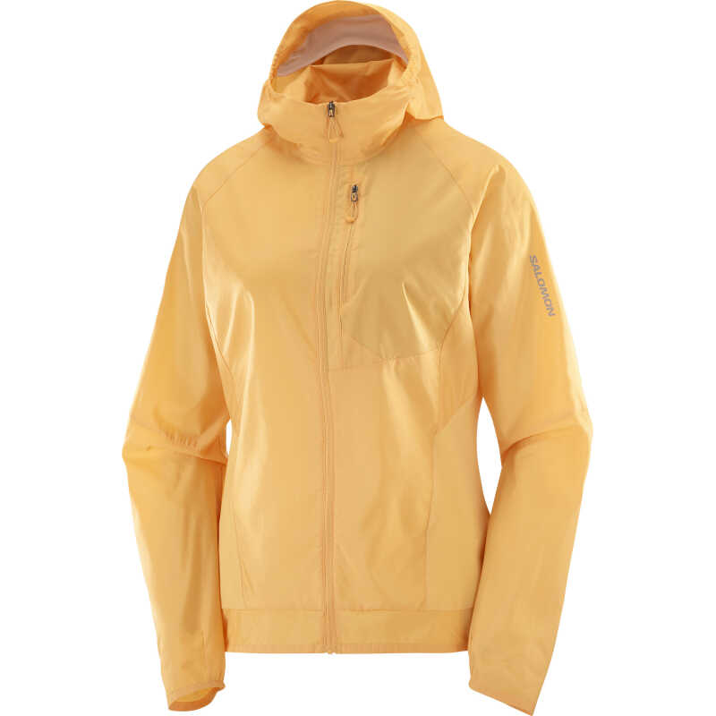 Salomon Women's Bonatti Cross Wind Warm Apricot