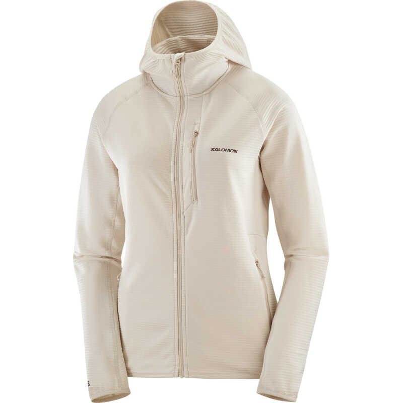Salomon Women's Essential Lightwarm Hoodie Rainy Day